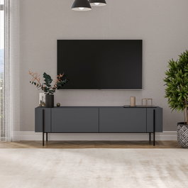 Hanah Home Herman Soporte para TV Antracita